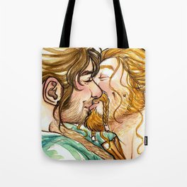 Happy Durins Kiss Tote Bag