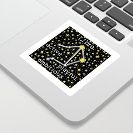 Libra Constellation Sticker