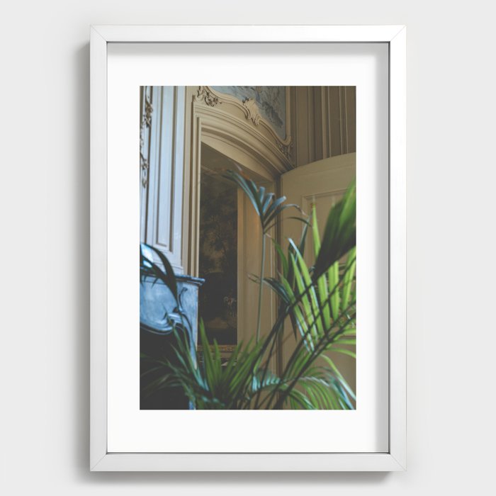 See Through old Door/ Interior Photography/ art print Recessed Framed Print