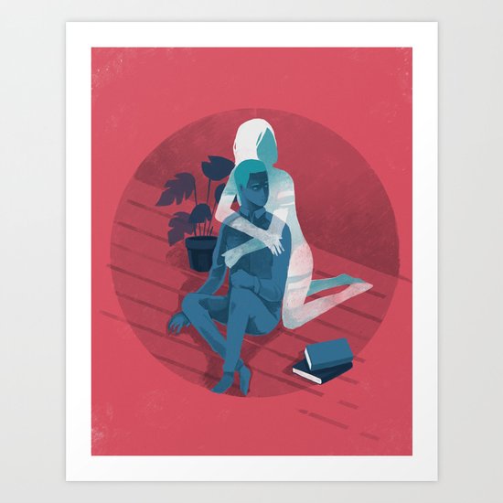 Ghost series 02 Art Print