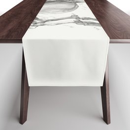 The Anatomy of the Horse Table Runner