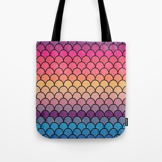 Watercolor Lovely Pattern CI Tote Bag