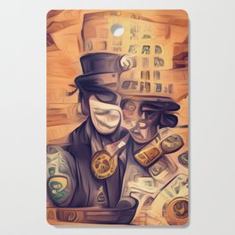 Crooked Crypto Dealers Cutting Board