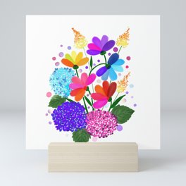 Caribbean Flower for you  Mini Art Print