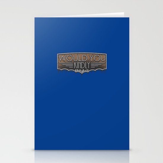 Would You Kindly Stationery Cards