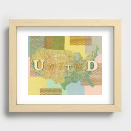 United Recessed Framed Print