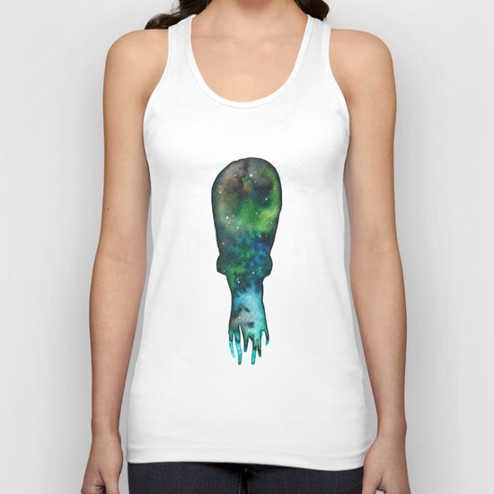 galaxy cuttlefish Unisex Tank Top