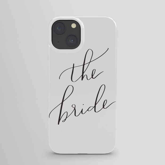 the bride iPhone Case