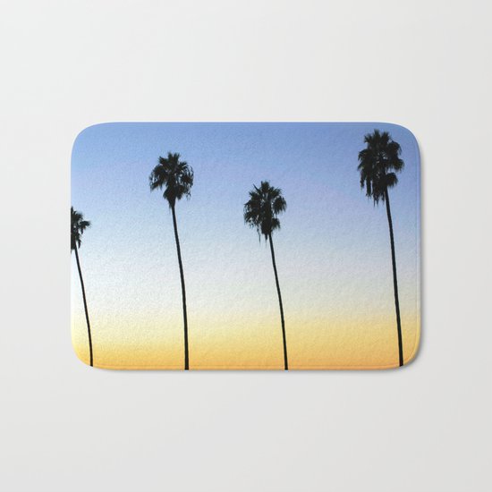 San Diego Palms Bath Mat