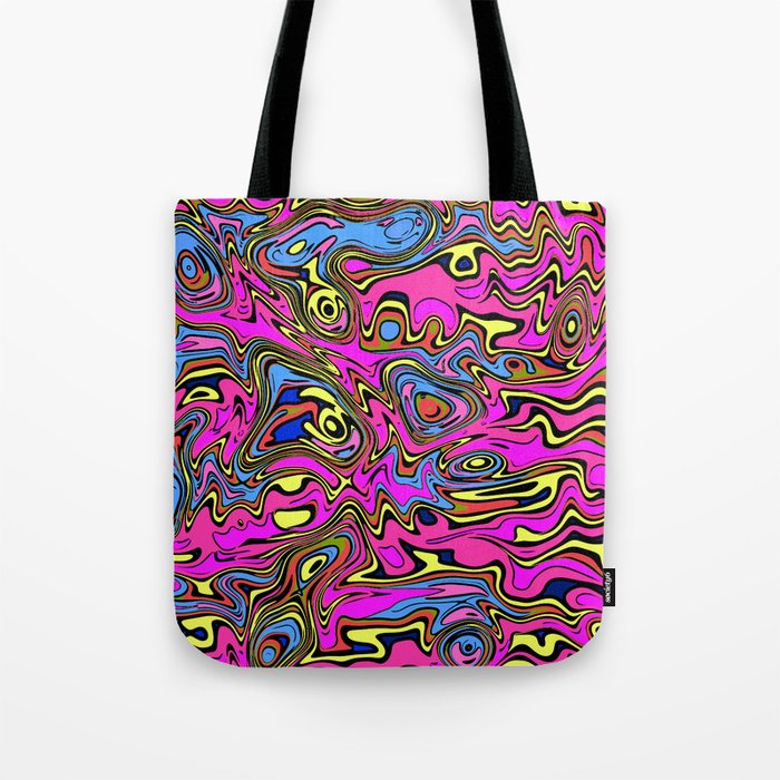 Funky Shapes Tote Bag