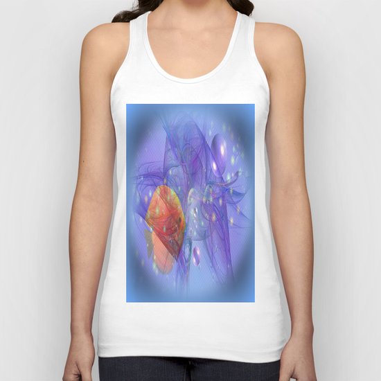Fish world Unisex Tank Top