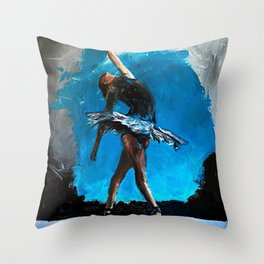Prima Ballerina Maria Tallchief Throw Pillow