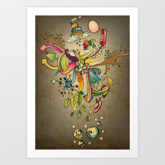 Another Strange World Art Print