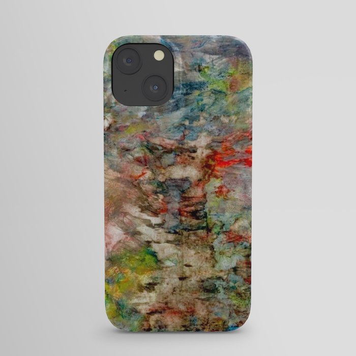 heartbeat in color iPhone Case