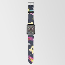 Funny Cartoon Space Pattern Apple Watch Band