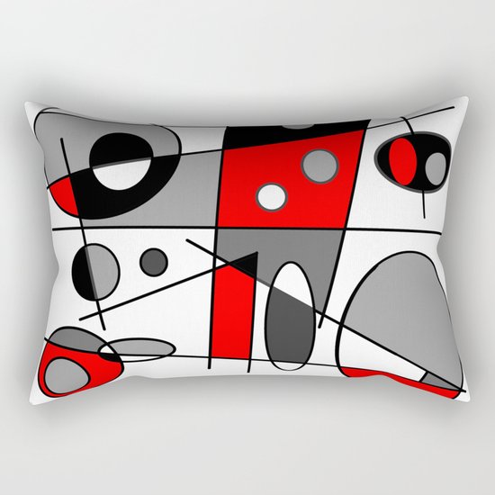 Abstract #35 Rectangular Pillow
