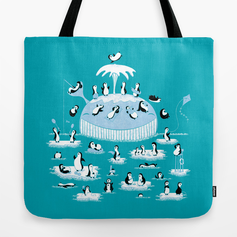 whale beach bag