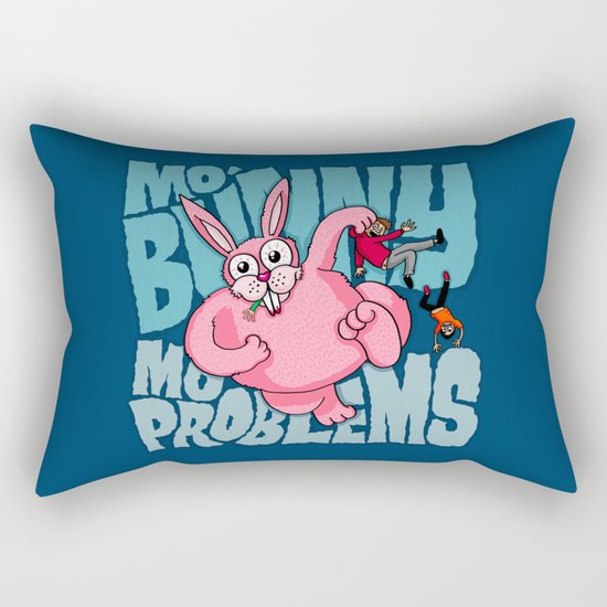 Mo Bunny... Rectangular Pillow