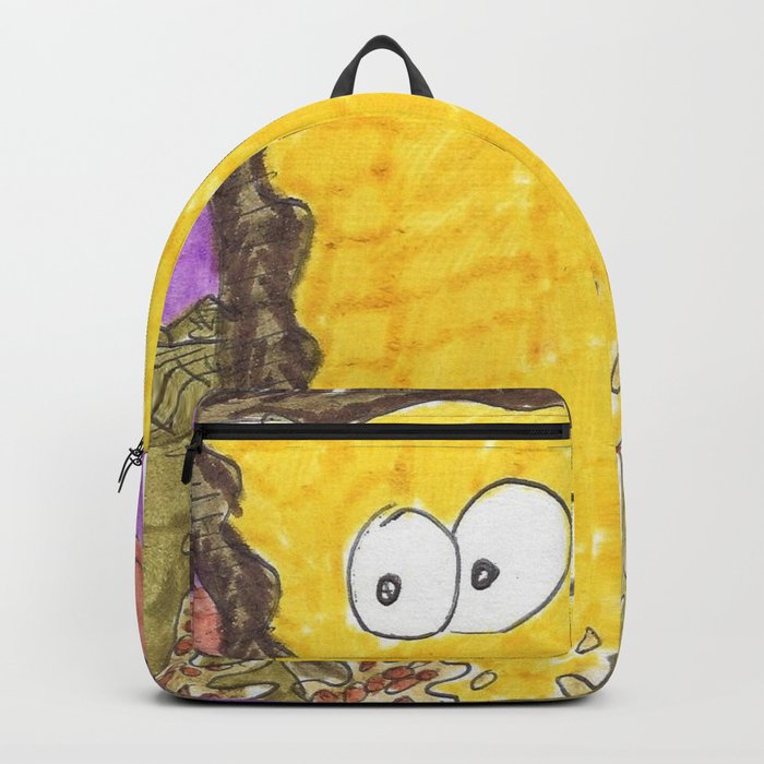 Beans on Toast Backpack by Clinton Morgan Artworks Society6