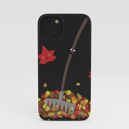 Best Friends: Rake and his Leafy Pals iPhone Case