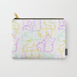 Crayon Cats Carry-All Pouch