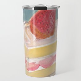 Strawberry Cake Travel Mug