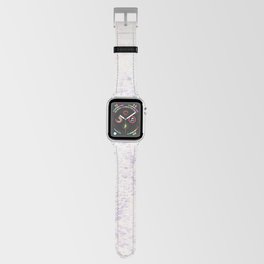 white shimmering ivy wall Apple Watch Band
