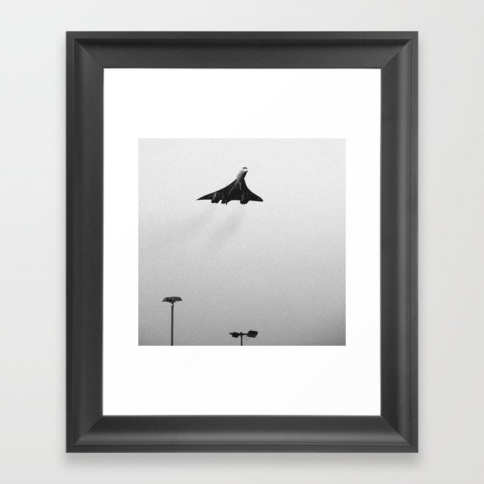 Concorde Framed Art Print