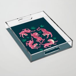 Night Race: Pink Tiger Edition Acrylic Tray