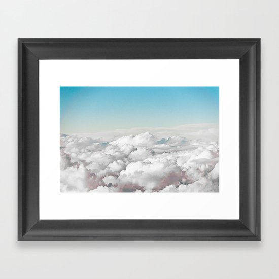Cotton Sky Framed Art Print
