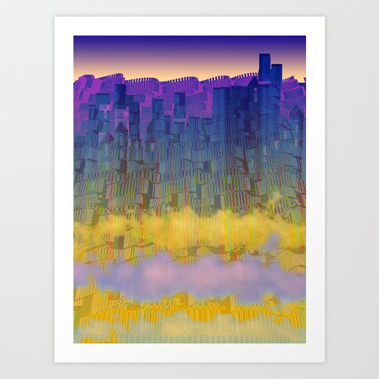 Urban 05-07-16 / WAVES of LIGHT Art Print