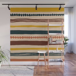 Mix of Stripes #6 Wall Mural