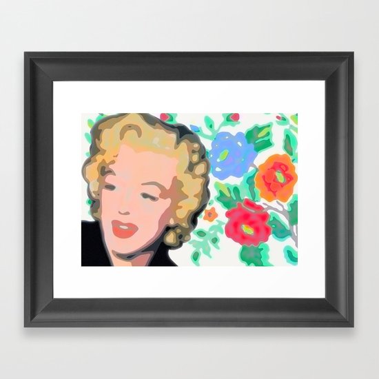 marilyn monroe Framed Art Print