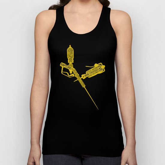 Bioshock Typography Unisex Tank Top