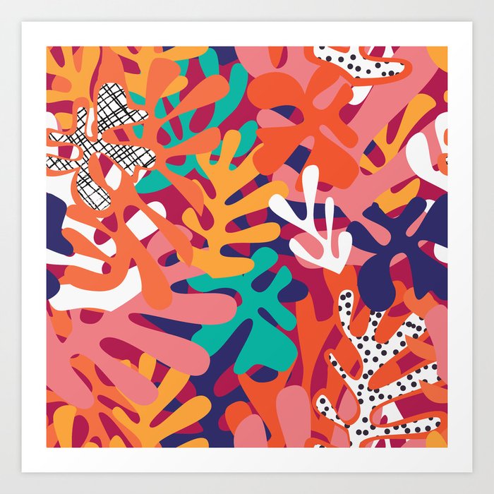 Matisse Pattern 006 Art Print