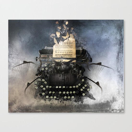 Piandemonium - Writers' Waltz Canvas Print