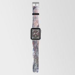Log Cabins In Winter Apple Watch Band