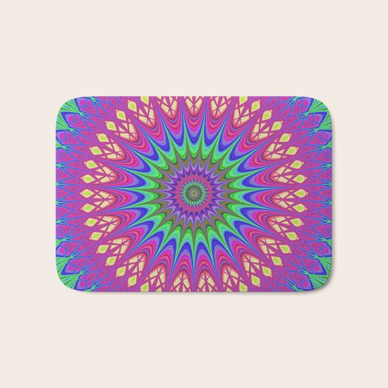 Mandala Bath Mat