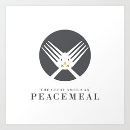 Great American Peacemeal Art Print