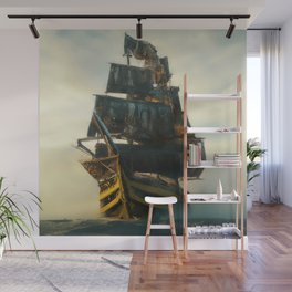 Ancient Spanish Galleon Wall Mural