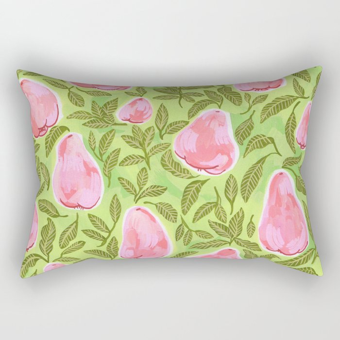 Summer Rose Apple : Jambu Air Rectangular Pillow