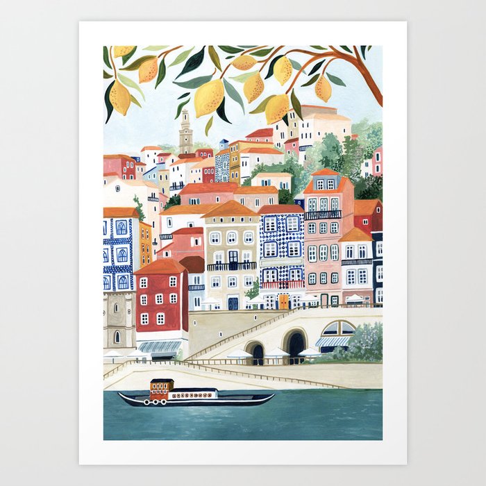 Porto, Portugal Art Print