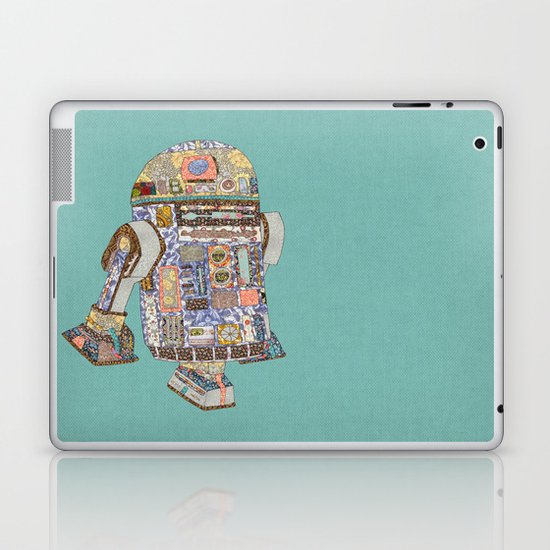 R2D2 Crashed Into A Flower Shop Laptop & iPad Skin