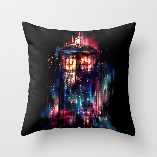 All of Time and Space Throw Pillow
