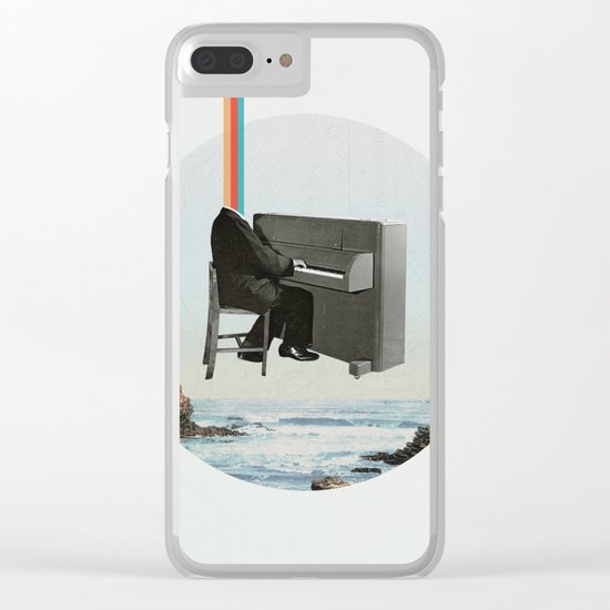 Pianocean Clear iPhone Case