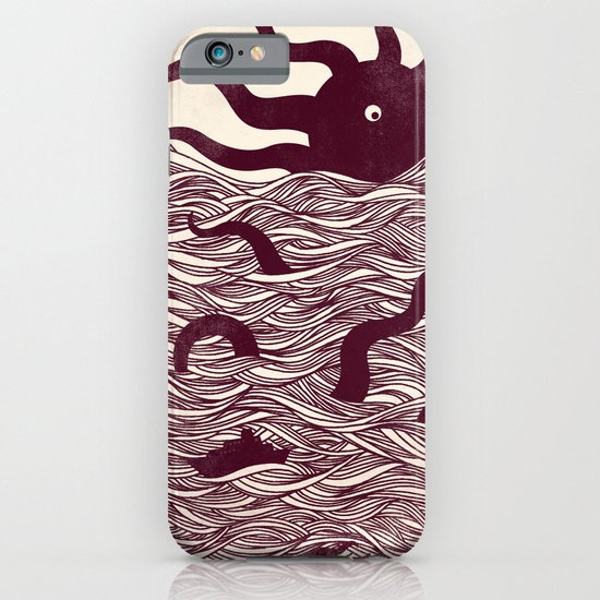 Octopus The Rising Sun II iPhone & iPod Case