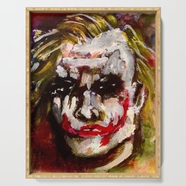 Joker Painting Serving Tray