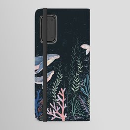 Whales and Coral Android Wallet Case