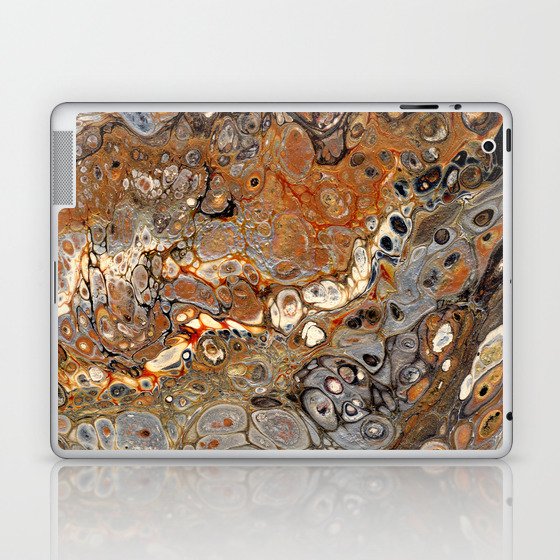 Earth Tones Lava Flow Laptop & iPad Skin
