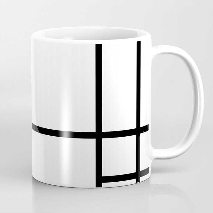 Line Abstract Art Coffee Mug